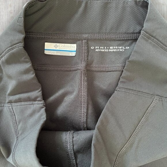 COLUMBIA Omni-Shield Advanced Repellency Stretch Knit Gray Fishing Outdoor Pants - Picture 4 of 9
